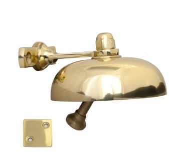 Prima BH1001 Domed Shop Bell -  Polished Brass