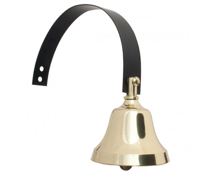 Prima BH1003 Classic Shop Bell -  Polished Brass