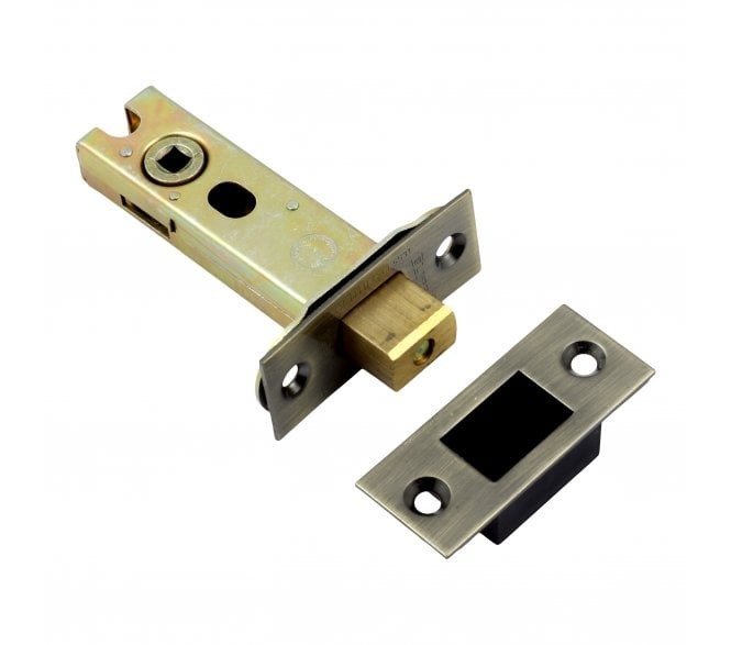 Prima BH78 Tubular Bathroom Deadbolts - Antique Brass