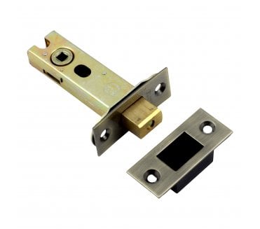 Prima BH78 Tubular Bathroom Deadbolts - Antique Brass