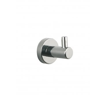 Prima Bond Single Robe Hook - Polished Chrome