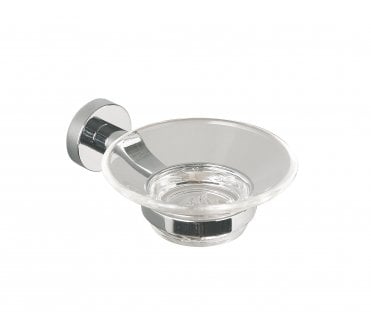 Prima Bond Soap Dish - Polished Chrome
