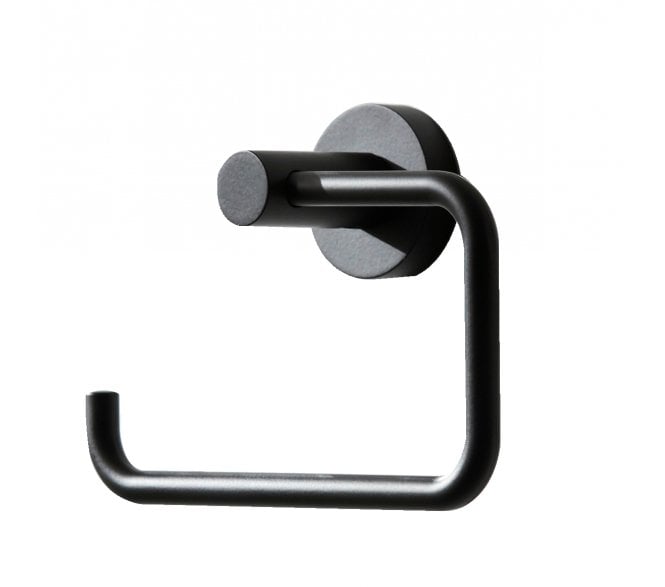 Prima Bond Toilet Roll Holder - Matt Black