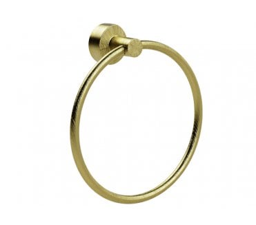 Prima Bond Towel Ring - Satin Brass