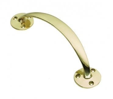 Prima Bow Pull Handles - Polished Brass