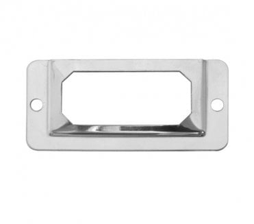 Prima Card / Label Frame - Polished Chrome