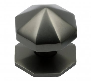 Prima Carousel Centre Door Knob - Dark Bronze