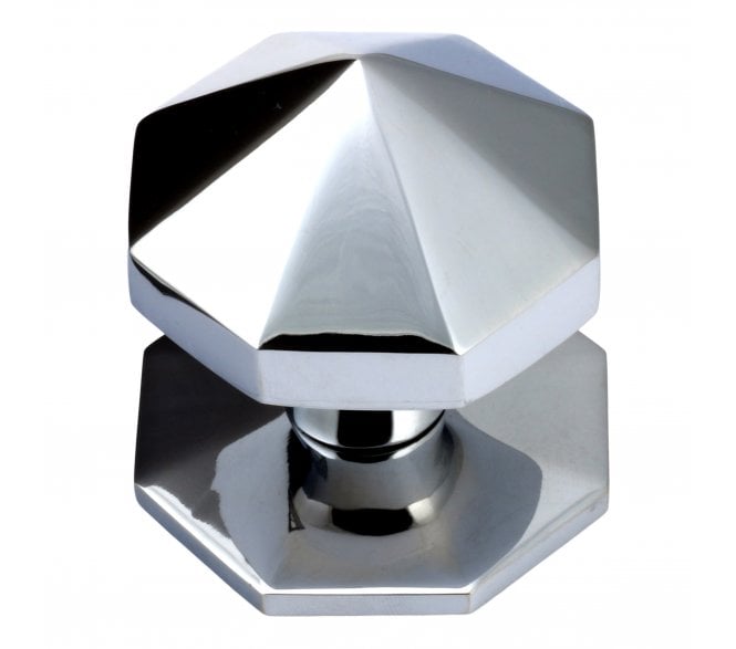 Prima Carousel Centre Door Knob - Polished Chrome