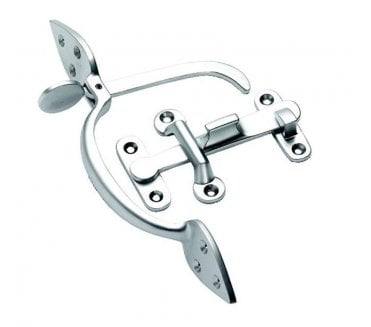 Prima Cast Brass Suffolk Thumb Latch Set -Satin Chrome