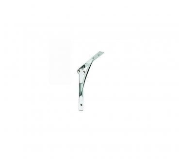 Prima Cast Designer Shelf Bracket (For Wood) 203x203mm - Satin Chrome