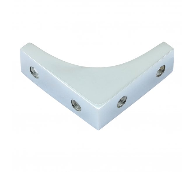 Prima Chest Corner 50mm x 50mm x 17mm - Polished Chrome