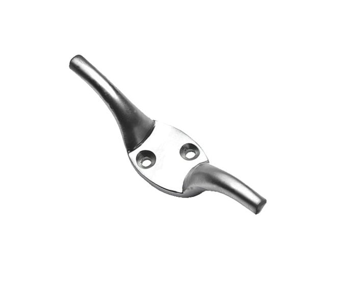 Prima Cleat Hook - 76mm x 19mm - Satin Chrome