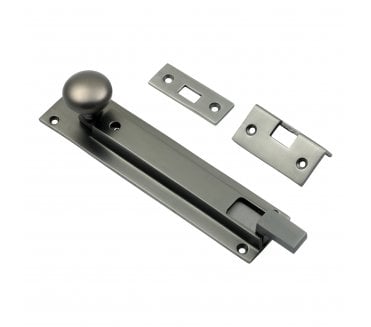 Prima DB2000 Cranked Locking Door Bolt - Dark Bronze