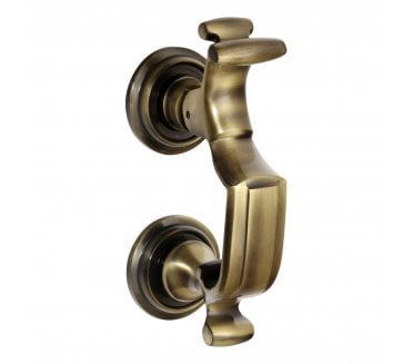 Prima Doctor Knocker - 145mm x 45mm - Antique Brass