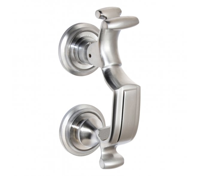 Prima Doctor Knocker - 145mm x 45mm - Satin Chrome