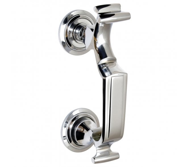Prima Doctor Knocker - 190mm x 55mm - Polished Chrome