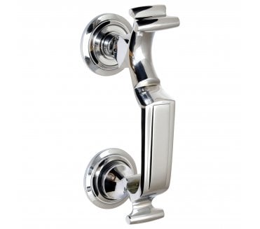 Prima Doctor Knocker - 190mm x 55mm - Polished Chrome