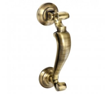 Prima Doctors Door Knocker - 190mm x 49mm - Antique Brass