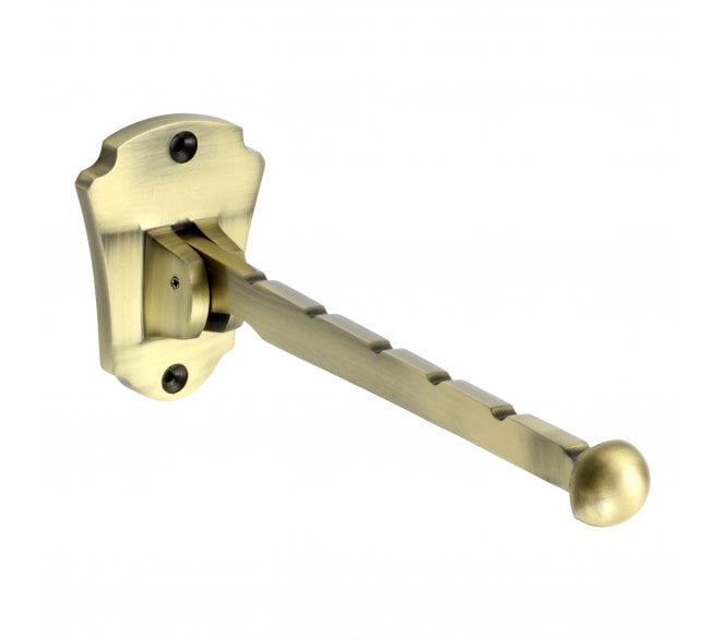 Prima Fold Away Hanger Support - Antique Brass