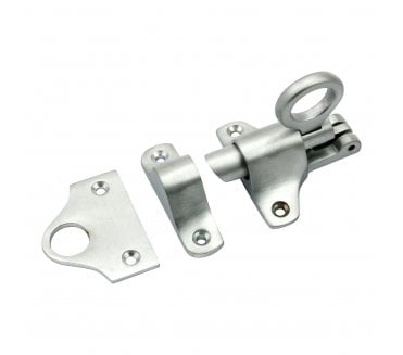 Prima Heavy Duty Fanlight Catch - Satin Chrome