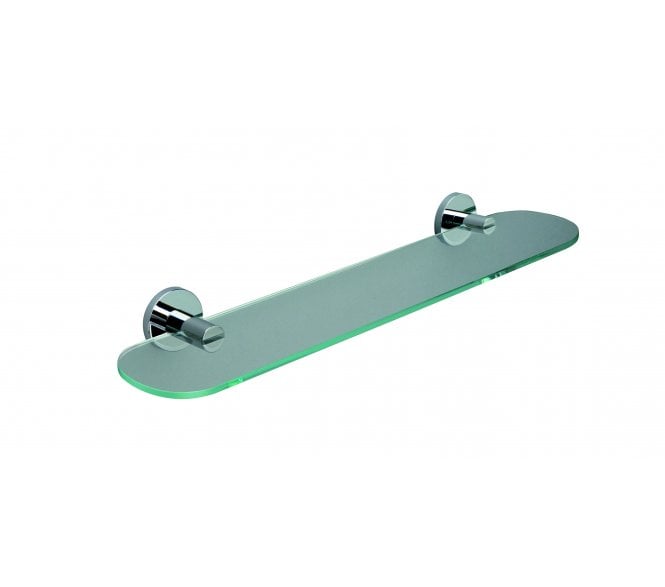 Prima Lily Chrome Bathroom Shelf - Polished Chrome