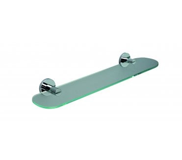 Prima Lily Chrome Bathroom Shelf - Polished Chrome