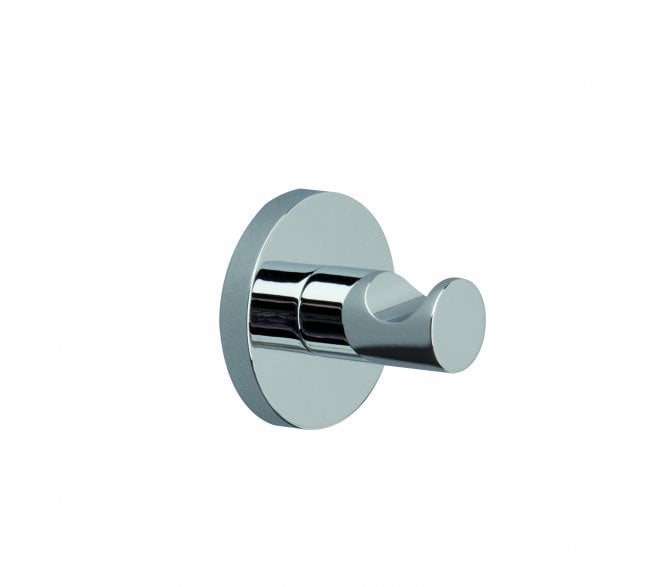 Prima Lily Single Robe Hook - Polished Chrome