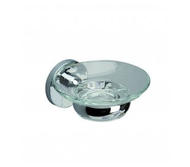 Prima Lily Soap Dish - Polished Chrome