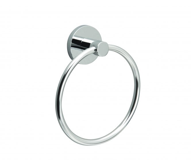 Prima Lily Towel Ring - Polished Chrome