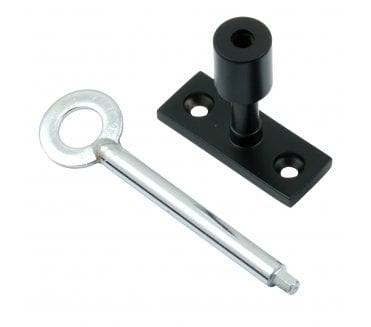 Prima Locking Casement Stays Pin - 40mm x 16mm - Matt Black