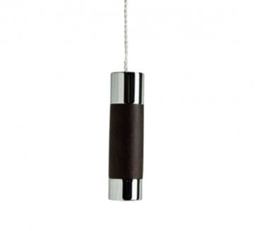 Prima M698C Light Cord Pull - Polished Chrome/Dark Oak