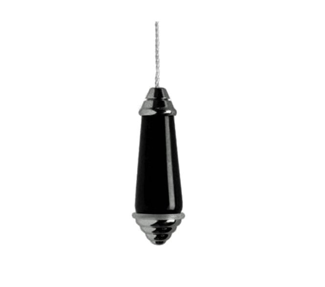 Prima M6991C Light Cord Pull - Polished Chrome/Black Ceramic