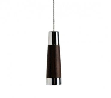 Prima M699C Light Cord Pull - Polished Chrome/Dark Oak