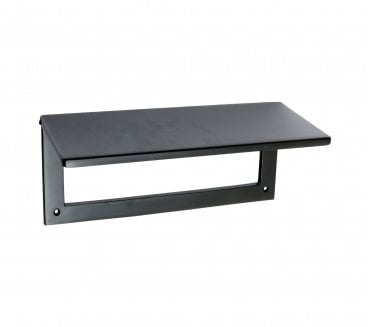 Prima MB2012 Luxury Letter Plate Tidy & Draught Excluders - Matt Black