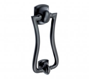 Prima MB2033 Slim Diplomat Door Knocker - Matt Black