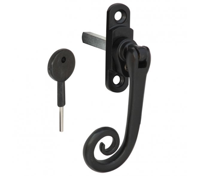 Prima Monkeytail Locking Espag Fastener - Matt Black