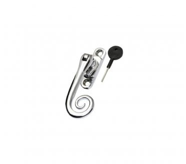 Prima Monkeytail Locking Espag Fastener - Polished Chrome