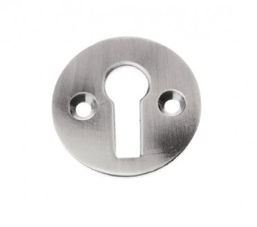 Prima Open Standard Keyhole Escutcheon - Pewter Finish