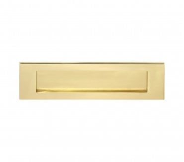 Prima PB04 Victorian Letter Plates - Polished Brass