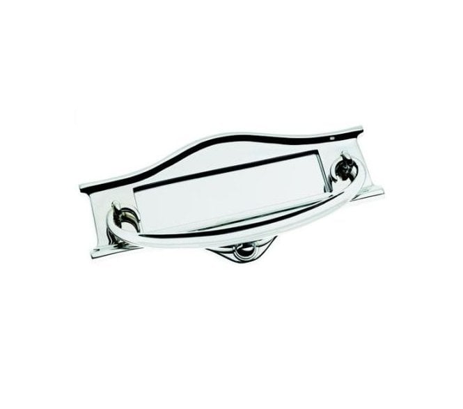 Prima Postal Knocker - 225mm x 104mm - Polished Chrome