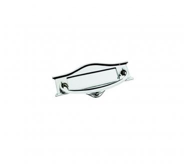Prima Postal Knocker - 225mm x 104mm - Polished Chrome