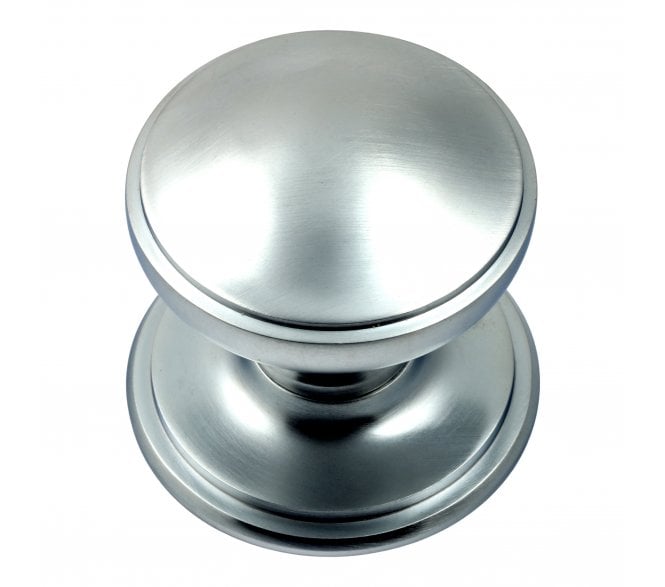 Prima Princess Centre Door Knob - Satin Chrome