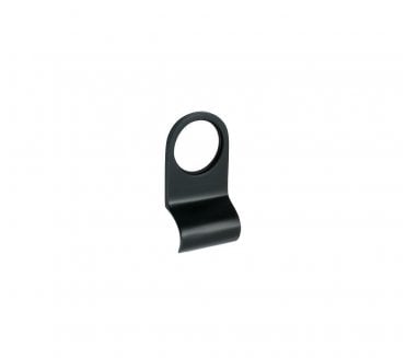 Prima Round Top Cylinder Pull - Matt Black