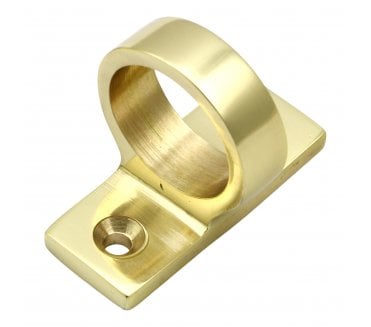 Prima Sash Window Ring - 42mm x 27mm - Polished Brass