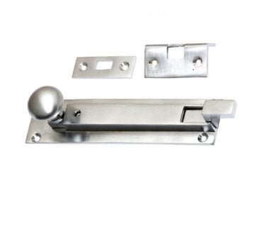 Prima SCP2000 Cranked Locking Door Bolts - Satin Chrome