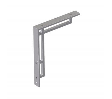 Prima SCP2043 Art Deco Shelf Brackets - Satin Chrome