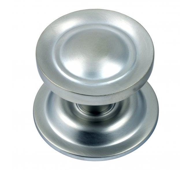 Prima SCP669 Victorian Large Centre Door Knob - Satin Chrome