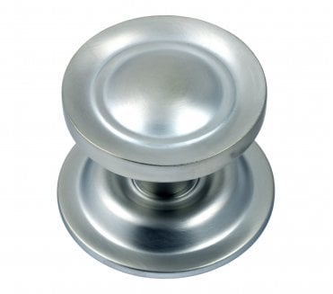 Prima SCP669 Victorian Large Centre Door Knob - Satin Chrome