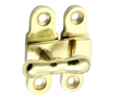 Prima Showcase Cupboard Fastener - Polished Brass
