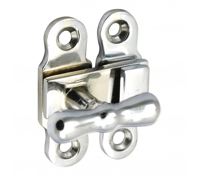 Prima Showcase Cupboard Fastener - Polished Chrome